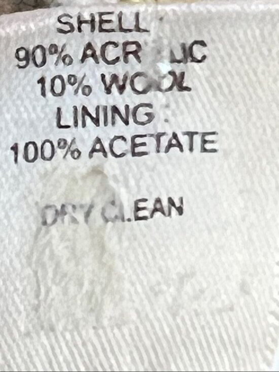 Ann Taylor Loft Size 8 Tweed Skirt with Pockets & Decorative Buttons Side - Picture 12 of 13